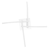 140LED Ceiling Light Elegant Curved Design Ceiling Lamp for Bedroom Living Room Study AC85-265V V1294-YM0901-3119210049611