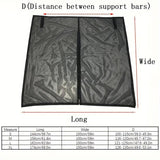 Size XL Black Tailgate Mosquito Net Screen - Magnetic Bug Protection for Boot Opening V888-ELOSUNG23909