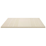 Giselle Bedding Latex Mattress Topper, 5cm Thick Cooling Bed Pad for Side Sleepers Pain Relief, 7 TOPPER-LT-K-5