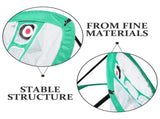 Outdoor Golf Practice Net with Stable Frame, Green Chipping Net for Effective Golf Training and V1369-AZ3-W-13349