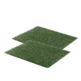 2 Grass Mat 58.5cm x 46cm for Pet Dog Potty Tray Training Toilet V274-PET-MAT-208A-X2