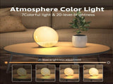 Wake Up Light Sunrise Alarm Clock for Kids, Heavy Sleepers, Bedroom, with Sunrise Simulation, Sleep V1369-AZ3-W-07397