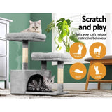 i.Pet Cat Tree 69cm Scratching Post Tower Scratcher Wood Condo House Bed Trees PET-CAT-APS019-GR