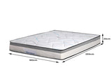Dreamz Spring Mattress Bed Pocket Tight King MS1004-K-WH