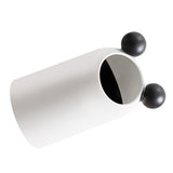 Trash Can Inclined Opening Large Capacity Modern Look Thickened Garbage Bin for Kitchen Bathroom V1294-YM0626-3117220287511