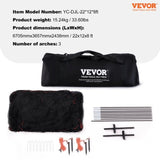 Baseball Batting, Softball and Baseball Batting Net and Frame, 22x12x8ft Practice Portable V952-BYBLXWKWBLXW771VRV0