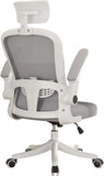 Office Chair Swivel Ergonomic Office Chair With Back Support - White V957-SDOFBLOFSN3287S