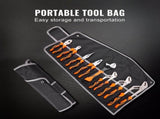 Pliers Set, 8-Piece, High Carbon Steel, 30.5cm/25.4cm/20.3cm Groove Joint 20.3cm Linesman's V952-QZZT612INCH86GK4UV0