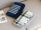 Brown Rasa 100x140cm Wearable Fleece Blanket - Soft, Warm & Anti-Pilling, Stylish Plaid Design V888-ELOSUNG19113