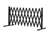 Garden Security Fence Gate Expandable Black BD1012-BK