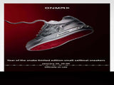 Men'S Casual Shoes Silver Snake Sneakers Board Shoes For Men Yinshe Shoes Urban - Silver - Size V1106-SHOE-65812-SILVER-AU11-EU44