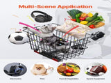 Scooter Rear Basket, Heavy Duty Metal Wire Basket with Handle, Spacious Cargo Basket, Works with V952-CKHXJSSZWNCBHGDPJV0