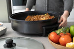 Non-Stick Electric Fry Pan 38cm Diameter, 240C Max - Dark Grey V196-EFP110