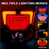 LED Motorcycle Tail Light Integrated Turn Signal,LED Brake Light,Driving Light With Waterproof V1188-MS-227-1208