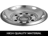 Polished 19.5" 10 Lug Wheel Simulators Stainless Steel Bolt Kit Hubcap Kit Fit for 2005-2020 Ford V952-19.5CBXGLGG000001V0