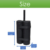 4-Pack Canopy Weights Sand Bags for Canopy Tent, Heavy Duty Weight Bags Sandbag for Pop Up Canopy V1366-AZ2-W-07547