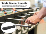 8pcs Foosball Table Handles, 4.7in Plastic Octagonal Handles for Standard Tables Handle Grip Top V1259-DP01-A-816