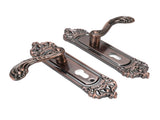 Entry Door Lever with Lock Keys Universal Quiet Aluminum Alloy European Style Door Handle for Home V1294-YM0901-3114250018111