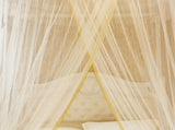 Breathable Round Canopy Lace Princess Style Mosquito Net Bed Curtain Netting V1294-YM0901-JY25278-04