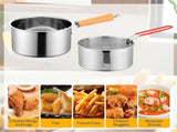 Deep fryer - Deep fryer - Saucepan - Cooking pot - Frying basket - Doughnut pan - Dutch oven V1189-WXF-260203-00510