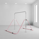 Kids Gymnastics Bars Training Horizontal Bar Monkey Kip Bar Pink V63-826761
