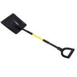 Snow Shovel Heavy Duty Snow Removal Winter Tool with D Grip Handle Aluminum Strip for Driveway Home V1294-YM0901-3111250126711