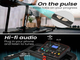 PROFLEX TRX3 Electric Treadmill, Compact Size, Foldable, USB/MP3, Pulse Sensors V219-FTNTRDPFTRX3A
