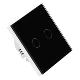 Type 86 2Way Smart Switch Touch Voice Household CapacitorFree Backlit Switch for Zigbee Tuya V1294-YM0901-3113210139211