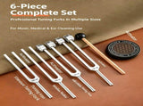 4pcs tuning fork set with pouch & activator V1221-XM-LB002-GM01