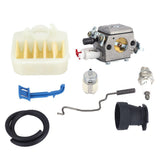 Carburetor Sparking Plug Kit Replacement Fit for Husqvarna 350 346XP 353 340 345 Gardening Tool V1294-YM0901-3111200159511