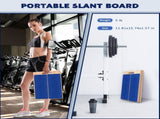 Portable Wooden Slant Board for Calf Stretching Squats Calf Stretcher Physical Therapy Equipment V1258-DP02-C-135
