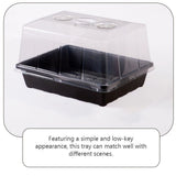 1Set Plastic Seed Starter Tray with Dome for Indoor and Outdoor Plant Germination V1369-AZ3-W-18075