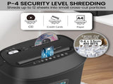 Centurion 25L 12-Sheet Paper Shredder Electric Cross-Cut Home & Office Cutter SRD-OFT-12S-01D