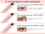 360&deg Heated Lash Brush Rechargeable with 3 Brush Heads & 3 Temp & 5s Fast V1192-AZ-W-2711