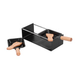 Barbecue Plate Portable NonStick Mini Cheese Grill Pan with Wooden Handle for Kitchen Use V1294-YM0901-3118210133311