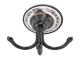 Wall Mounted Coat Hook 3 Prong Retro Look Corrosion Resistance Hanging Towel Hook for Bathroom V1294-YM0521-3112220086111