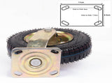 4x 8 Inch Castor Caster 2x swivel 2x fixed Pneumatic Tyres Wheels Trolley Cart Wheelbarrow V324-4X8ININFTYRE