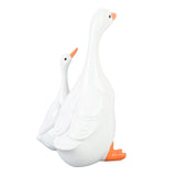 Duck Sculpture Simulated Rain Proof Resin Duck and Duckling Statue for Garden Decor V1294-YM0901-3111250049811