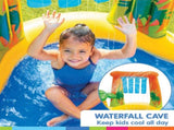 Intex 57444 Dinosaur Play Centre Kids Inflatable Pool with Water Slide 57444NP
