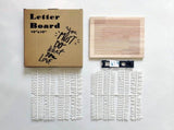 Natural Wood Letter Board V728-PB1005005557409239-W