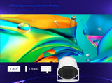 Mini Projector Smart Portable Projector 180&deg Rotation, Auto Keystone, Support 1080P, Compatible V1192-AZ-W-2778