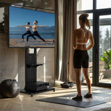 Heavy Duty Mobile TV Stand with Wheels V178-62248