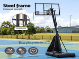 Everfit 3.05M Basketball Hoop Stand System Portable Height Adjustable Net Ring BAS-HOOP-305-200L