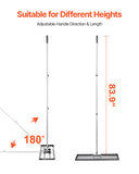 VEVOR 10x30in Lawn Leveling Rake 83.9 in Adjustable Handle for Yard Golf Court V952-CPPZPEKCGK10XK3HSV0