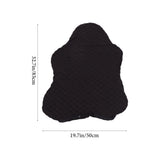 Black Gaming Chair Cover Set with Elastic Fabric for Comfortable Computer Chair and Slipcover V1366-AZ2-W-22239