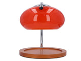 Candle Lamp with Timer Retro Solid Wood Glass Safe Warm Light Dimmable Electric Candle Lamp V1294-YM0901-3119240148712