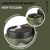 Green 20L Water Container Camping Water Container Outdoor Water Storage Portable V1102-DSZ-WC-20L