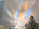 Cube Lamp, Wooden Base Ocean Wave Lamp, Water Wave Lamp, Midnight Aura Lamp Cube, 3/16 Colors V1370-AZ4-06653