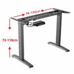 Gaming Standing Home Office Lift Electric Height Adjustable Sit To Stand Motorized Standing V255-GAMINGSD-1160