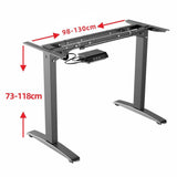 Gaming Standing Home Office Lift Electric Height Adjustable Sit To Stand Motorized Standing V255-GAMINGSD-1460